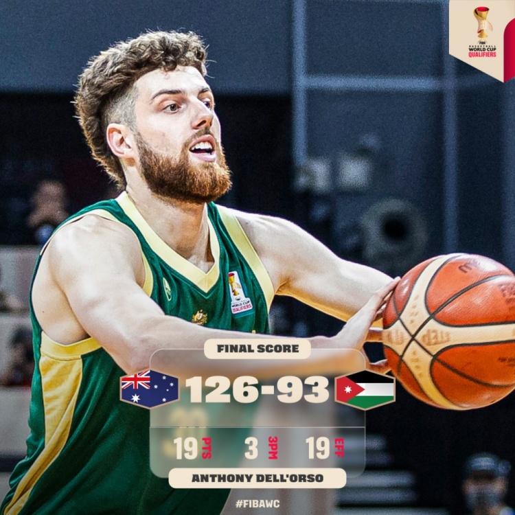 根本输不了！澳大利亚126-93大胜约旦 世预赛8胜0负！